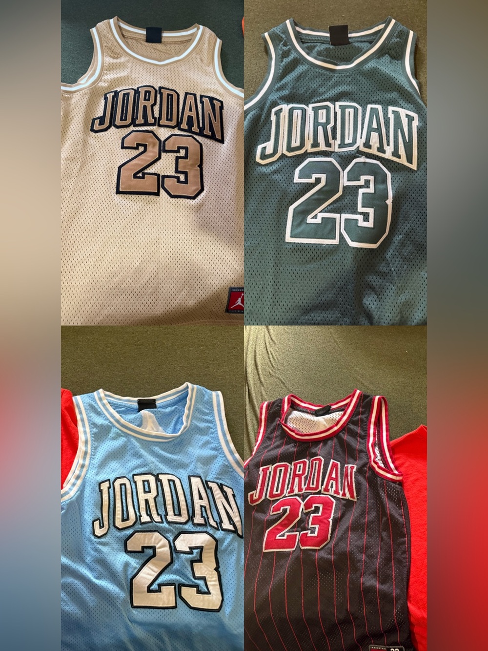 Jordan Kids' 23 Mesh Basketball Jersey - Multiple Colors